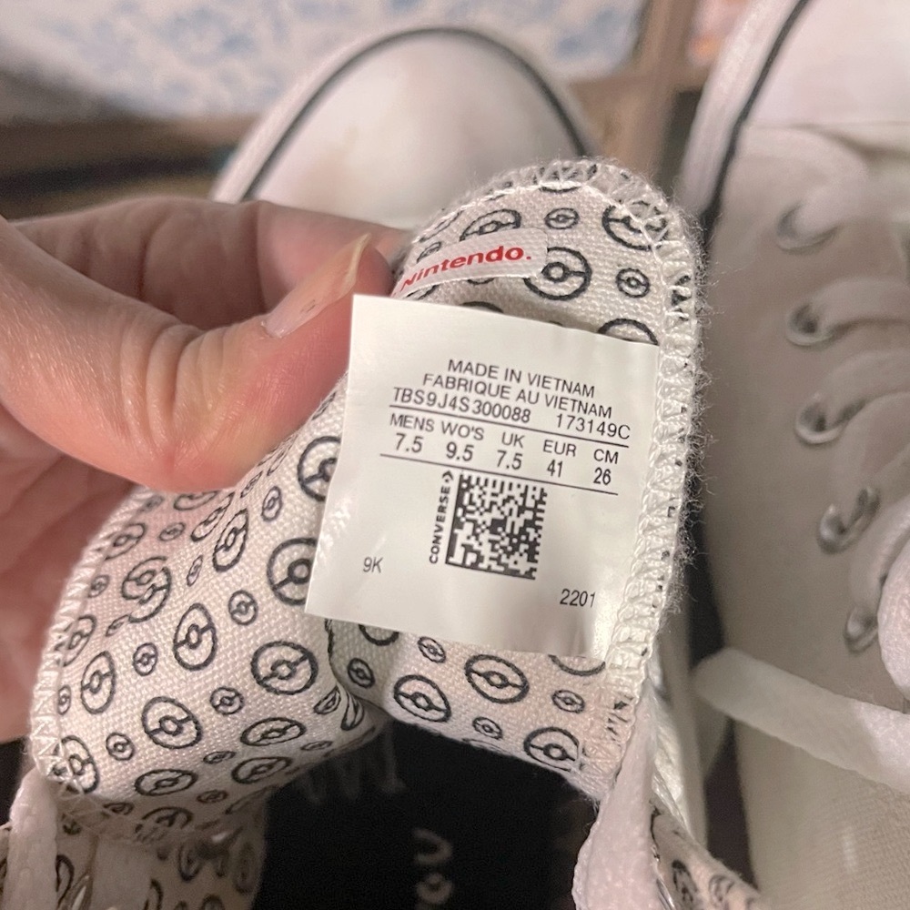 Pokemon Converse Chucks Shoes - Picture 10 of 12
